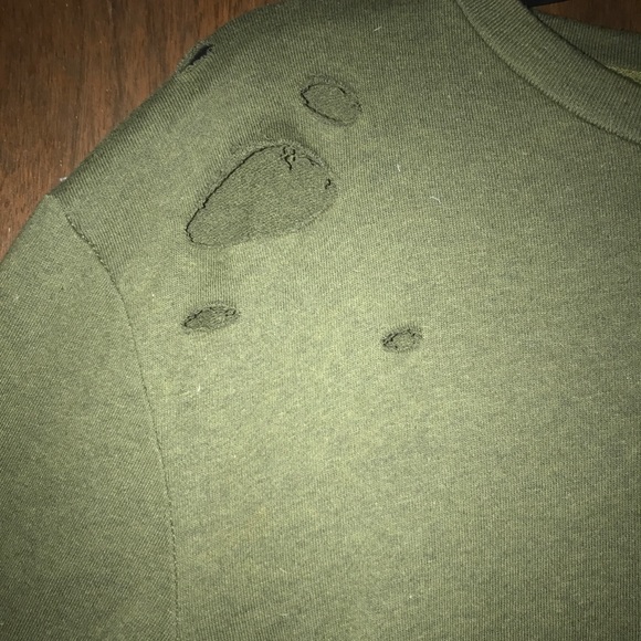 Distressed Pullover Unisex - Picture 4 of 6